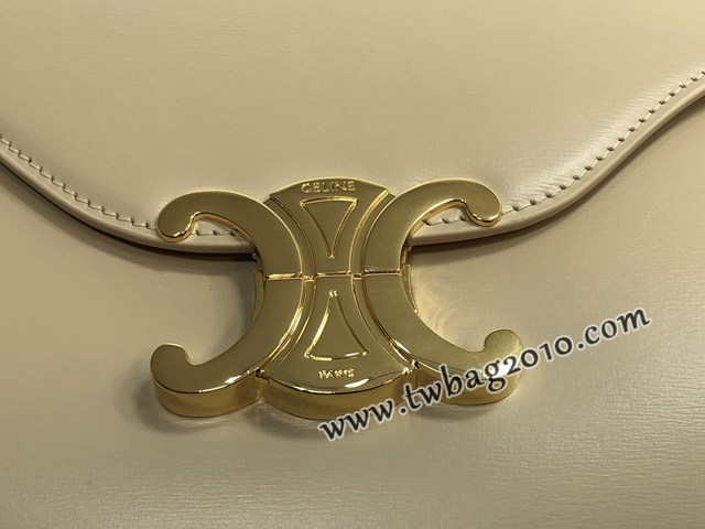 Celine專櫃2023新品凱旋門Besace鏈條包腋下包 199273 賽琳BESACE TRIOMPHE亮澤牛皮革鏈條包 sldj2365